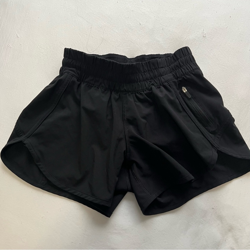 Black Women's Lululemon Athletic Shorts